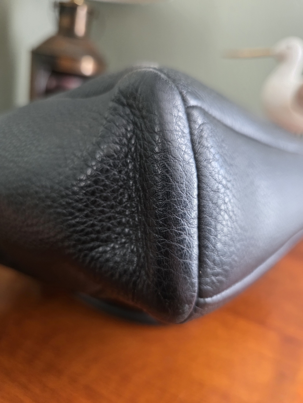 Coach 28095 Kelsey Satchel Black Pebbled Leather Shoulder Bag - Picture 8 of 16